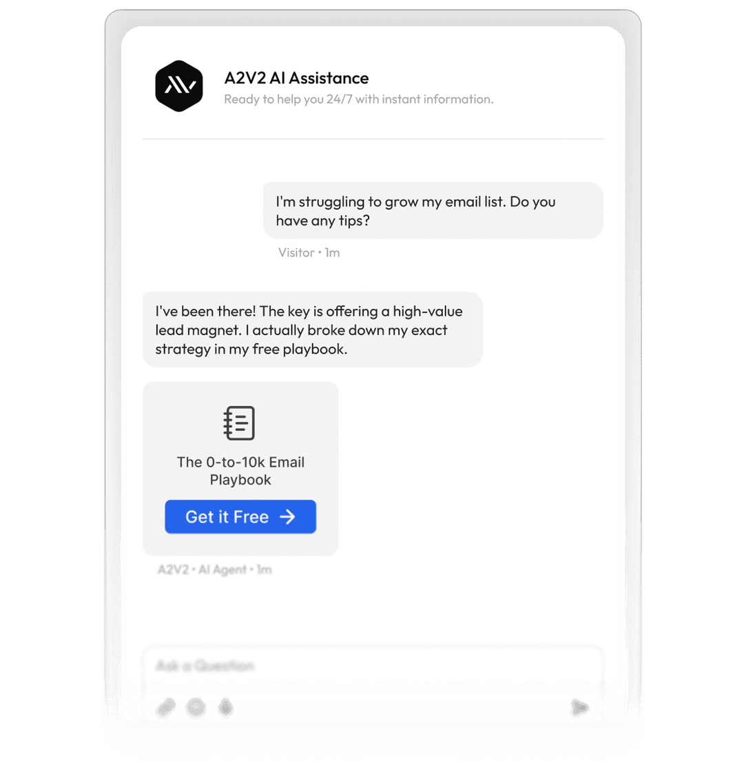 AI conversation interface