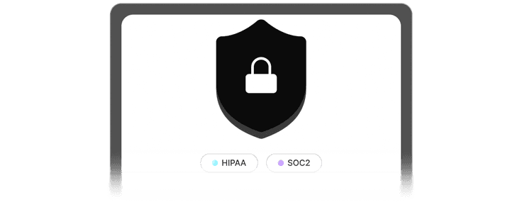 HIPAA compliant security badge